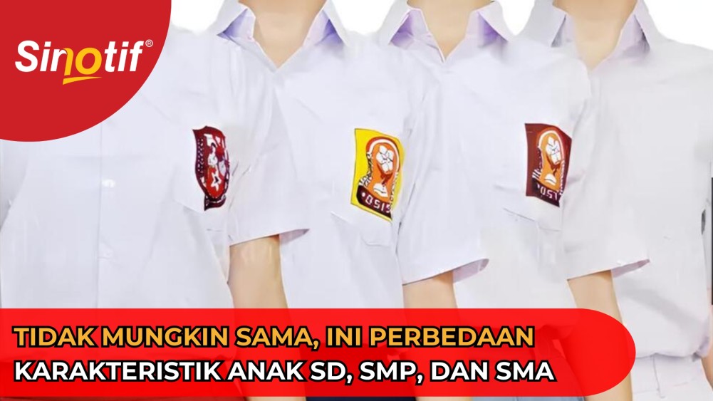 Tidak Mungkin Sama, Ini Perbedaan Karakteristik Anak SD, SMP, dan SMA