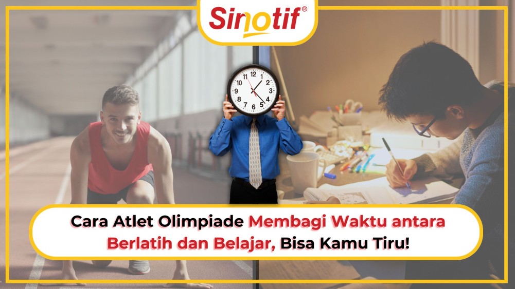 Cara Atlet Olimpiade Membagi Waktu antara Berlatih dan Belajar, Bisa Kamu Tiru!